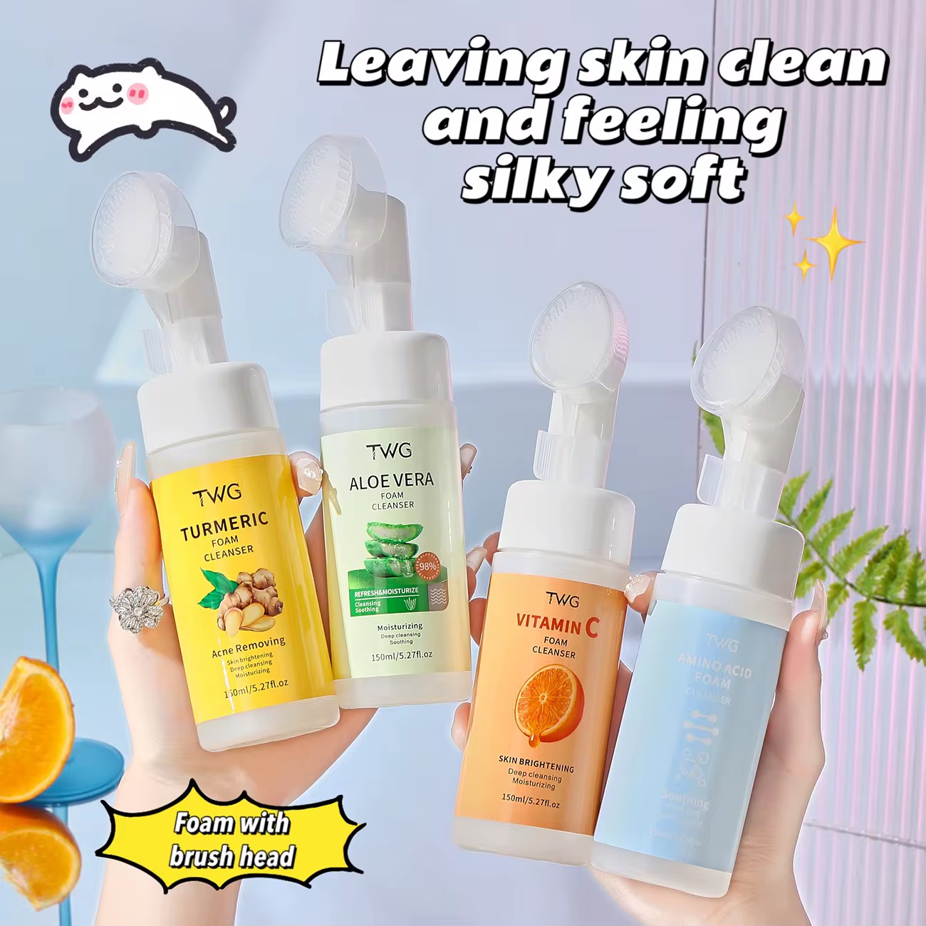 Deep Cleaning Foaming Face Wash