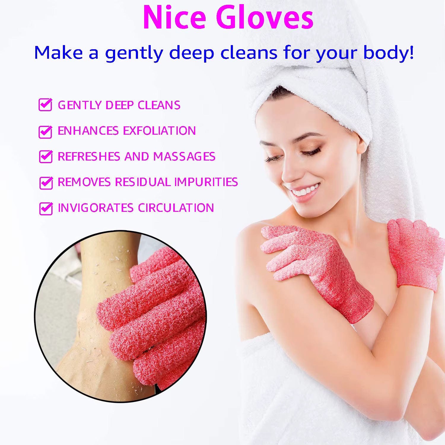Exfoliating Hand Gloves