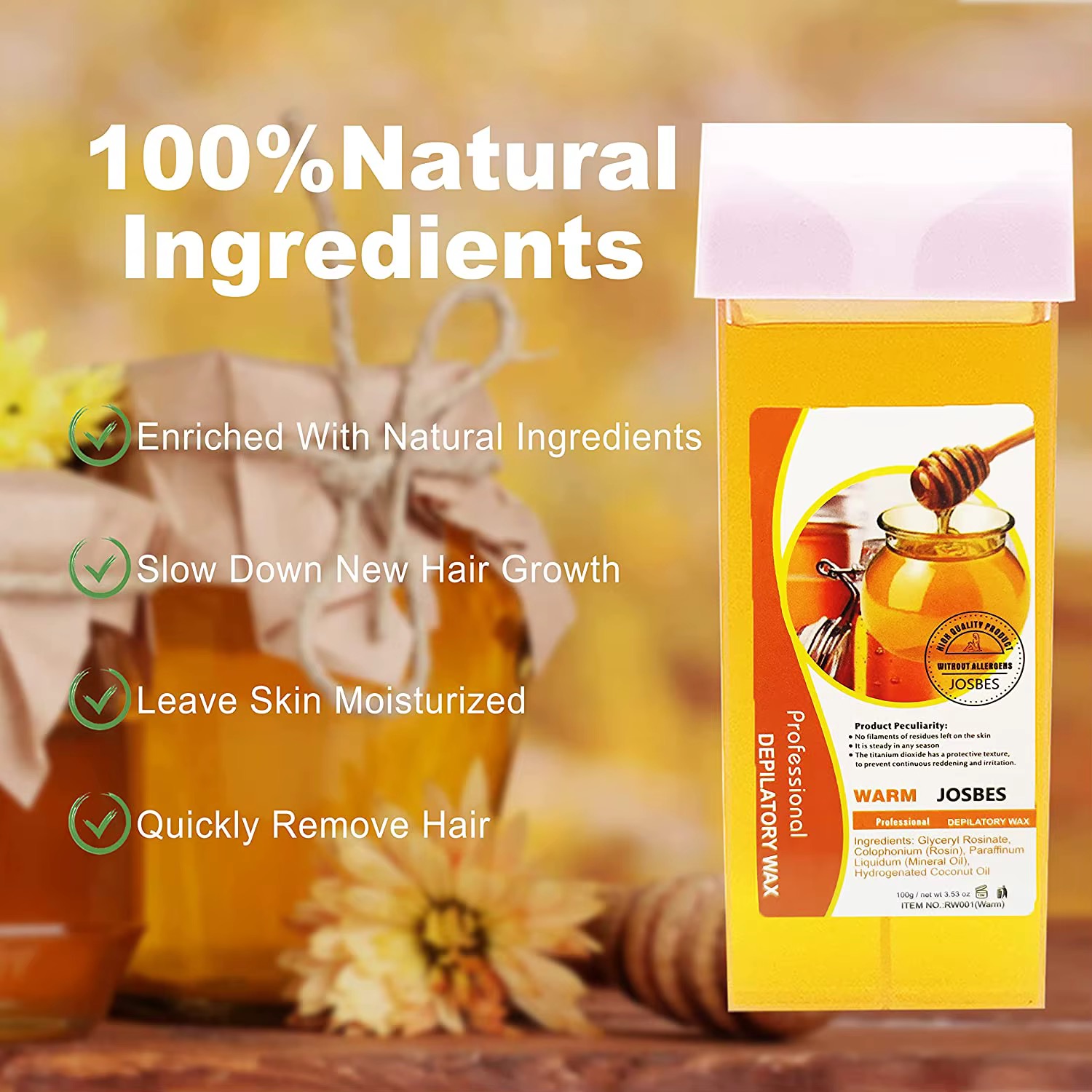 Honey Hair Removal Wax