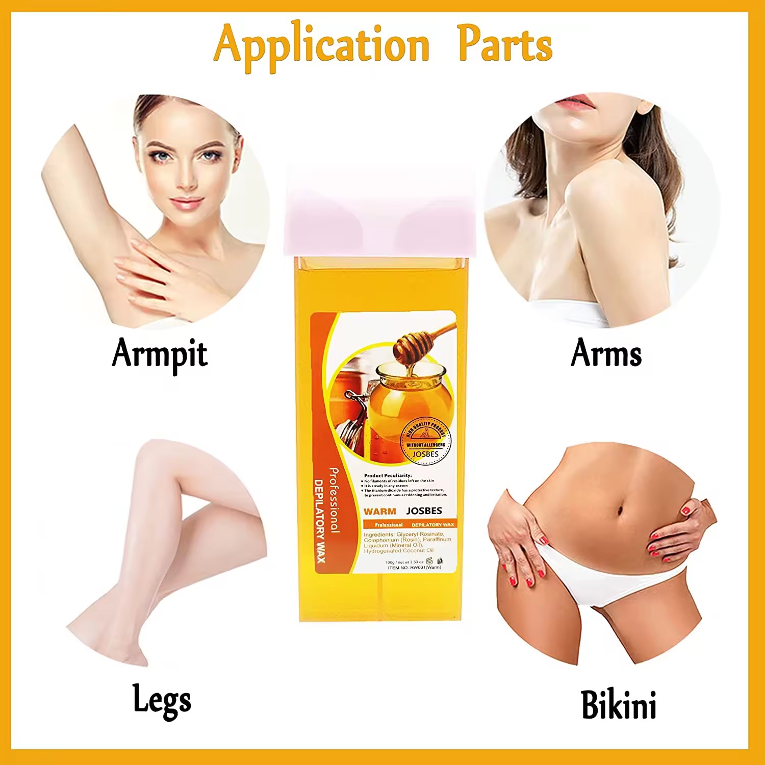 Honey Hair Removal Wax