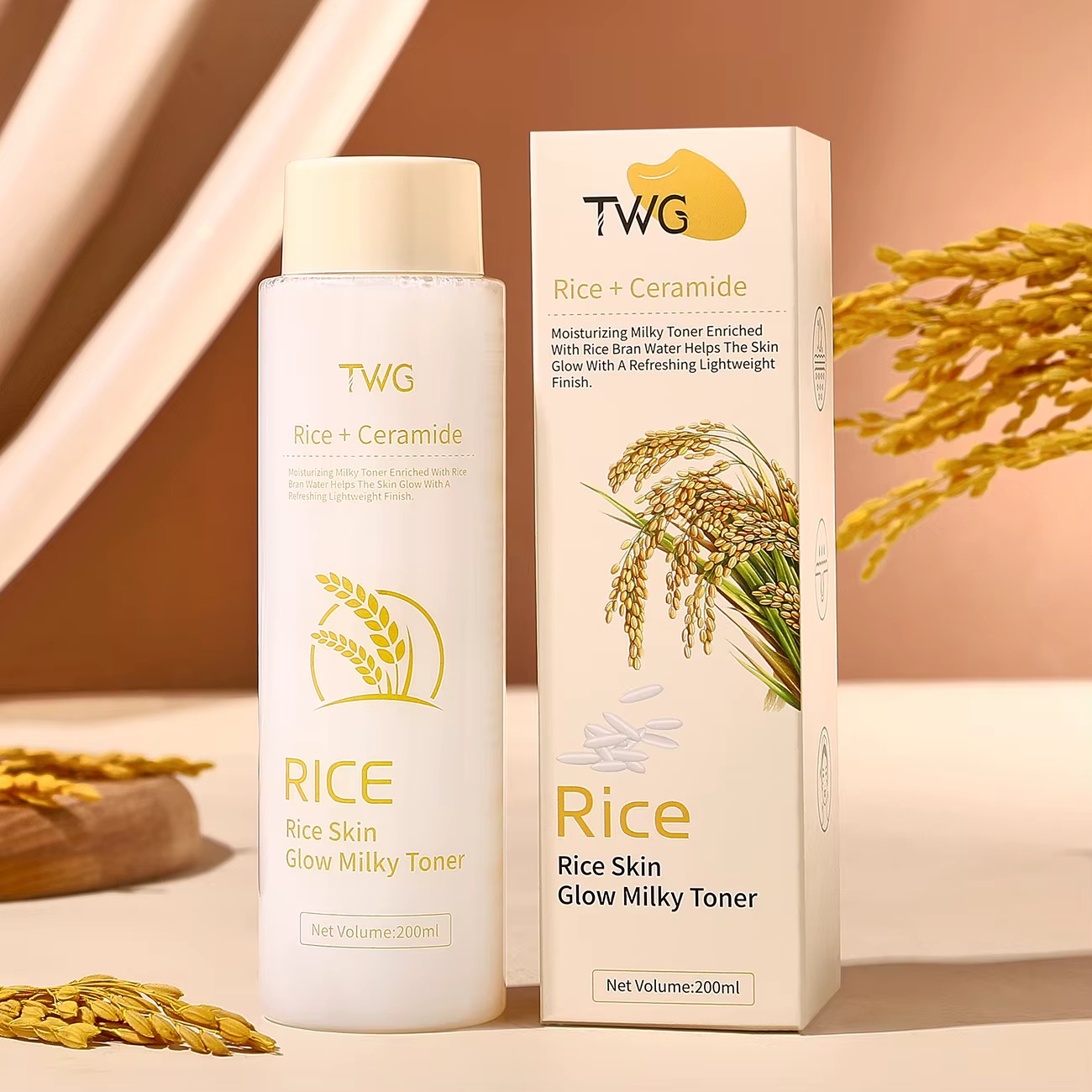 Rice + Ceramide Skin Glow Milky Toner