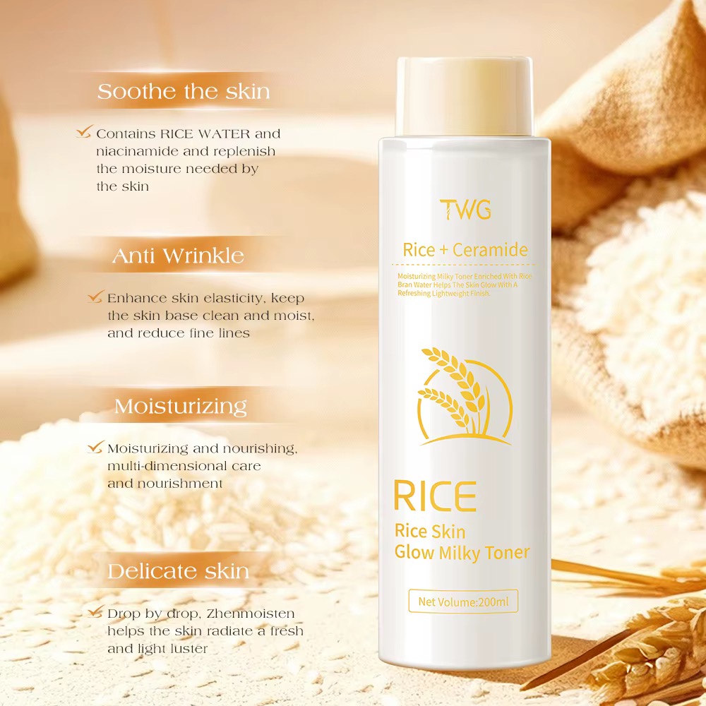 Rice + Ceramide Skin Glow Milky Toner