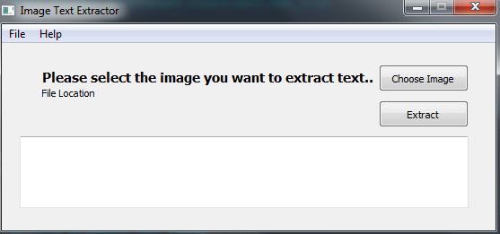 GitHub - dheerajalim/Image-TextExtractor: Image Text Extractor using ...