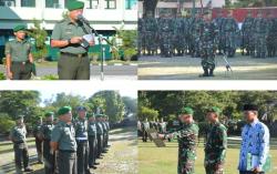 KOREM 102/PJG LAKSANAKAN UPACARA 17- AN BULAN MARET TAHUN 2017