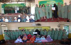 ANJANGSANA DALAM RANGKA HUT KE- 43 KOREM 102/PJG TAHUN 2017