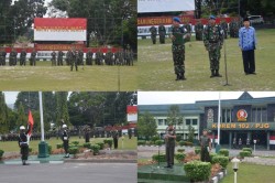 KOREM 102/PJG LAKSANAKAN UPACARA 17- AN BULAN JANUARI TAHUN 2017