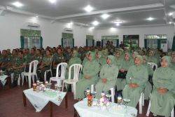 DANREM 102/PJG LAKSANAKAN KUNKER KE KODIM 1015/SPT