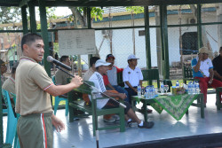 OLAH RAGA BERSAMA KOREM 102/PJG DENGAN INSAN PERS PROPINSI KALIMANTAN TENGAH