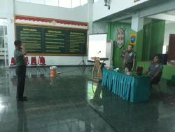 SOSIALISASI SAPIT (SISTIM AKUNTABILITAS PENGAWASAN INTERNAL TERINTEGRASI) DI AULA MAKOREM 102/PJG