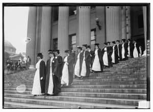 Graduation at Barnard College - 1913