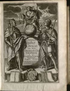 Corpus Iuris Civilis 1663 Corpus Iuris Civilis 1663