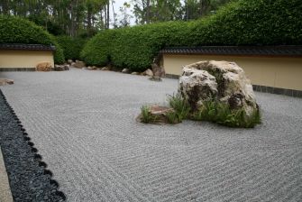 rock garden at Morikami Museum