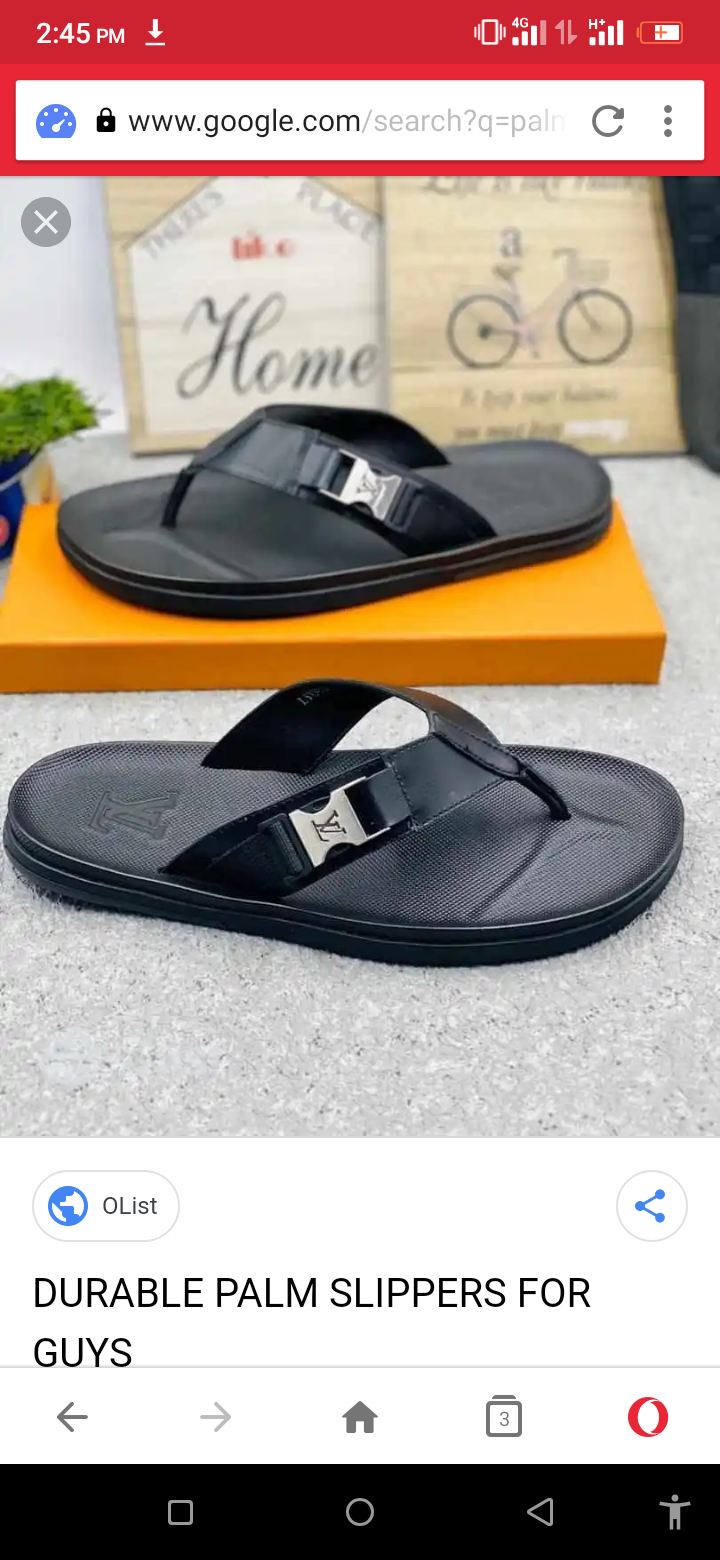 LOUIS VUITTON palm slide BLUE  Olist Unisex Other Brand Slides shoes For  Sale In Nigeria