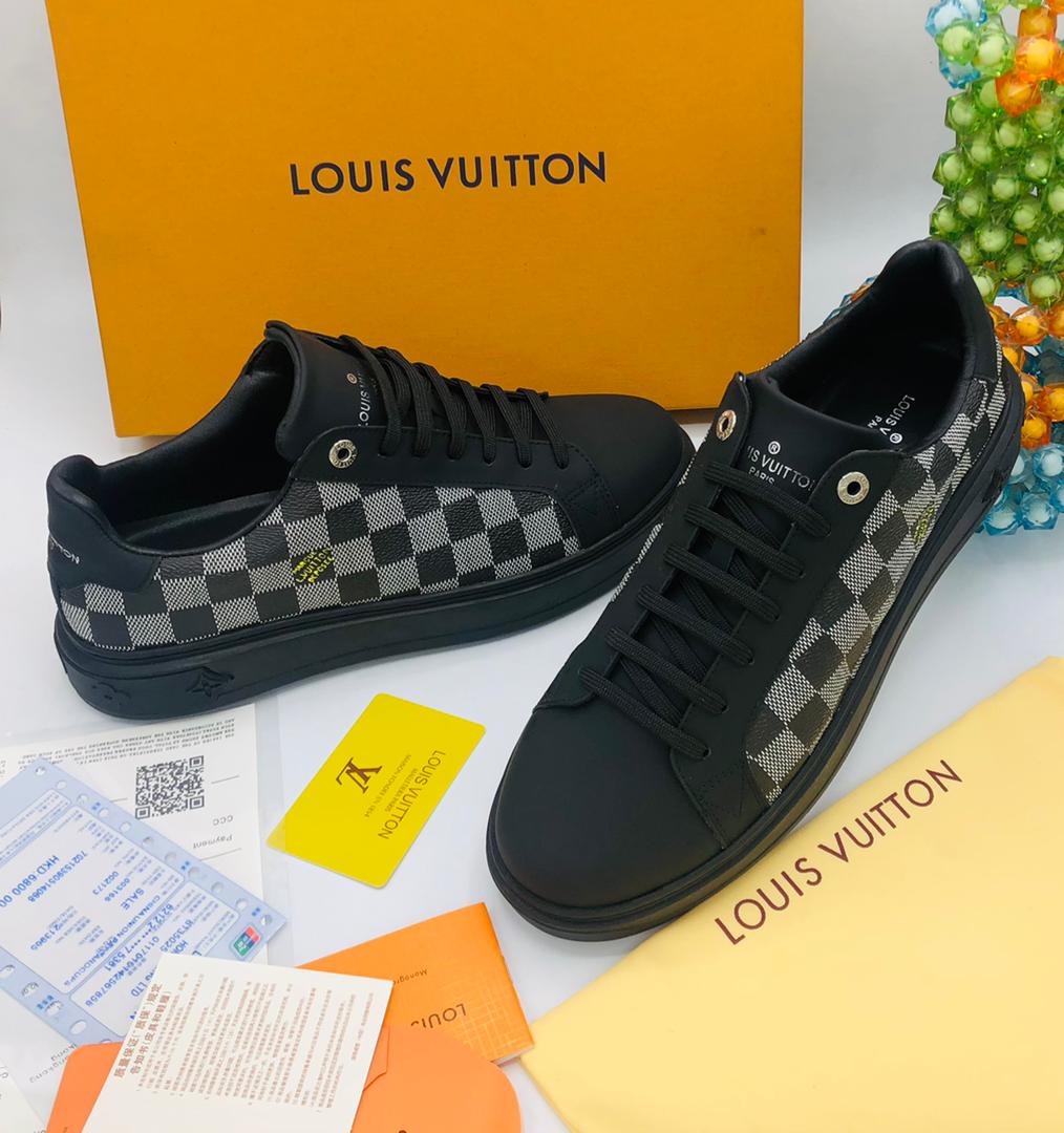 Louis Vuitton LV Skate Leather Yellow Low Top Sneakers - Sneak in