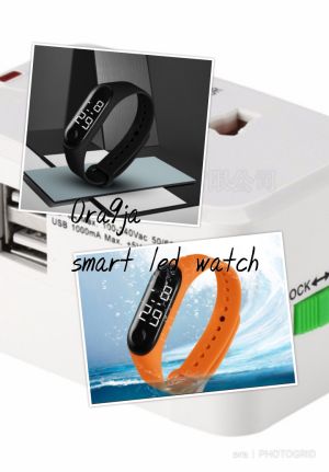Led wrist watch
