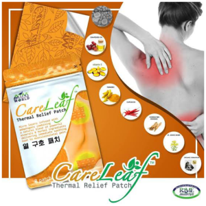 Careleaf thermal relief patch