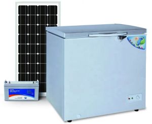 Solar deep freezer