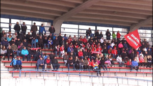 Nästan fullsatt på Mosedalen.