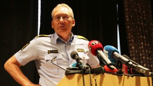 Norska polischefen Odd Reidar Humlegård. Polischefen i Norge Odd Reidar Humlegård.