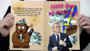 Den nya bästsäljaren "Nalle åker på skattjakt" får barnen att tjuta av glädje. Den nya bästsäljaren "Nalle åker på skattjakt" får barnen att tjuta av glädje.
