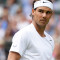 Rafael Nadal missar ett par tävlingar. Rafael Nadal, juli 2014
