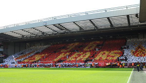 Anfield hedrade minnet av de 96 på söndagen. Hillsborough 96