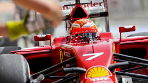 Räikkönen har inte hittat farten ännu (arkivbild). Kimi Räikkönen, april 2014