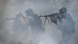 Ukrainska styrkor intar Slovjansk