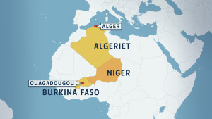 Flygledningen tappade kontakten med flygplanet knappt en timme efter att det hade startat från Ouagadougou. Burkina Faso