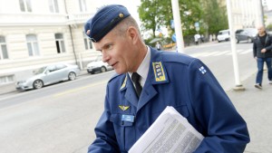 Jarmo Lindberg. Försvarsmaktens nye kommendör Jarmo Lindberg.
