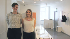 Sara Nyman och Camilla Kulmala är förväntansfulla inför framtiden. Sara Nyman och Camilla Kulmala.
