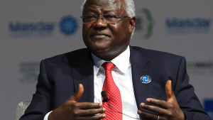 Sierra Leones president Ernest Bai Koroma. Sierra Leones president Ernest Bai Koroma.