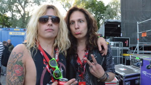 Arttu Kuosmanen och Joonas Parkkonen från Santa Cruz. Santa Cruz.