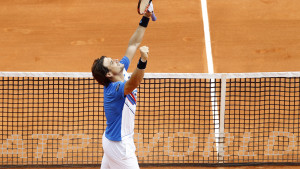 Det var tio år sen sist- nu gjorde David Ferrer det igen - besegrade gruskungen på grus. David Ferrer tog sin första seger på grus på tio år mot Rafael Nadal