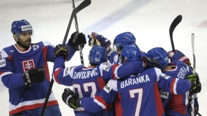 Slovakien i segern över Vitryssland i ishockey-VM 2012