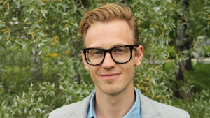 Carl Fritjofsson på det svenska bolaget Wrapp tror på en framtid i Facebook. Bild av Carl Fritjofsson, vice VD på det svenska webbföretaget Wrapp.