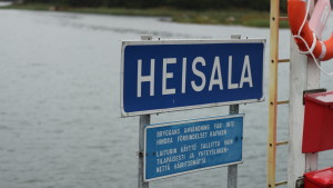 Heisalabryggan vid Pargas södra rutt.