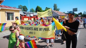 Prideparad på Åland
