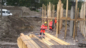 Så här såg det ut hösten 2009 Vägarbeten vid ring 3