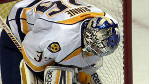 Pekka Rinne har gjort en fin säsong. Pekka Rinne, Nashville