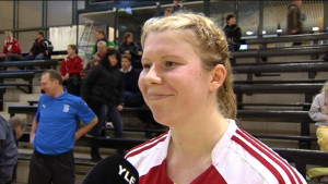 HIFK:s Linda Cainberg hade en fin kväll. Linda Cainberg, HIFK
