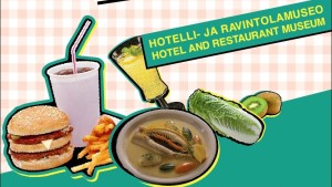 Kasari! Utställning om finländsk matkultur på 80-talet på Hotell- och restaurangmuseet Åttiotalsmatkultur på Hotell- och restaurangmuseet