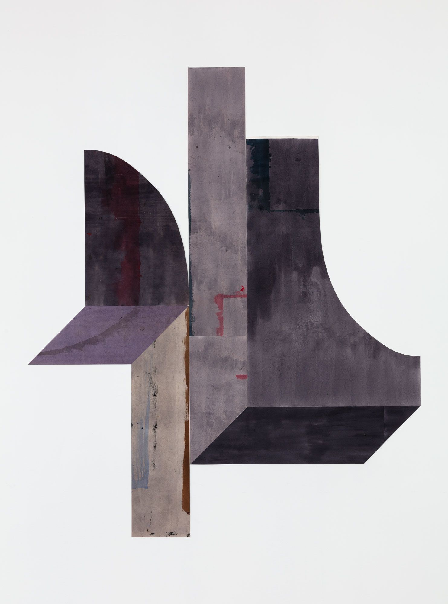 Untitled (floor paper, medium, all gall)