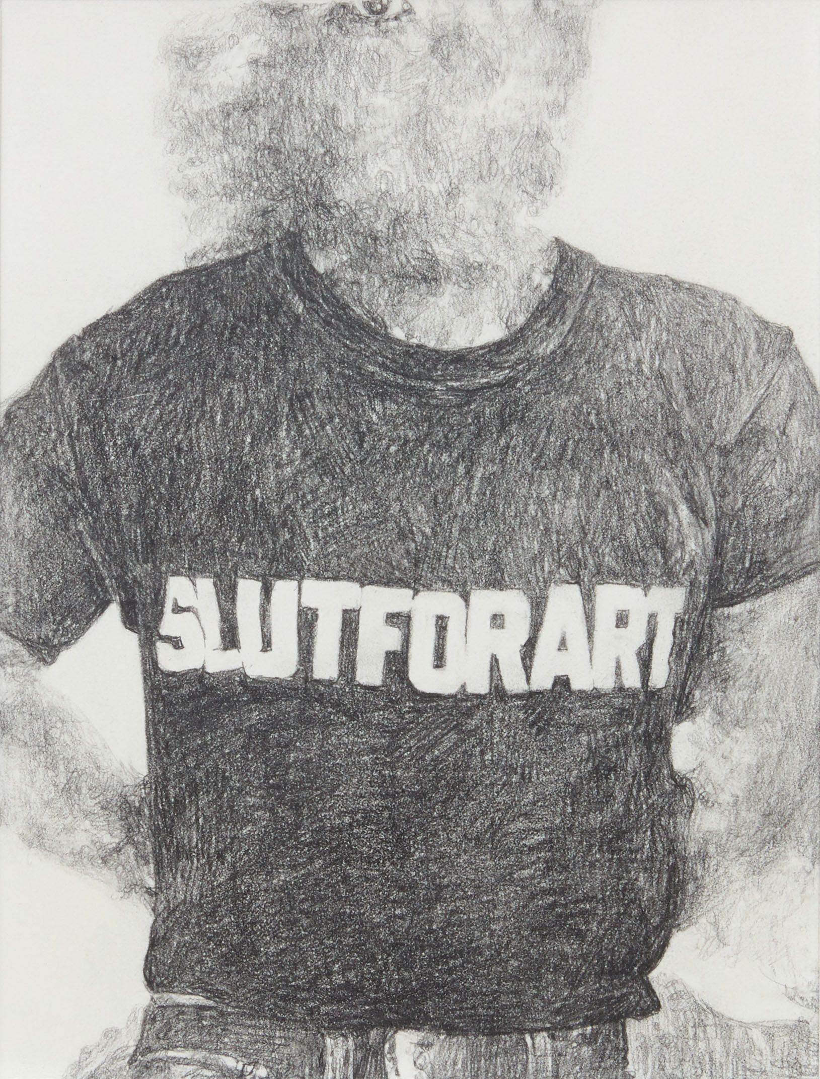  Untitled (Tseng Kwong Chi wearing a “SLUTFORART” t-shirt)