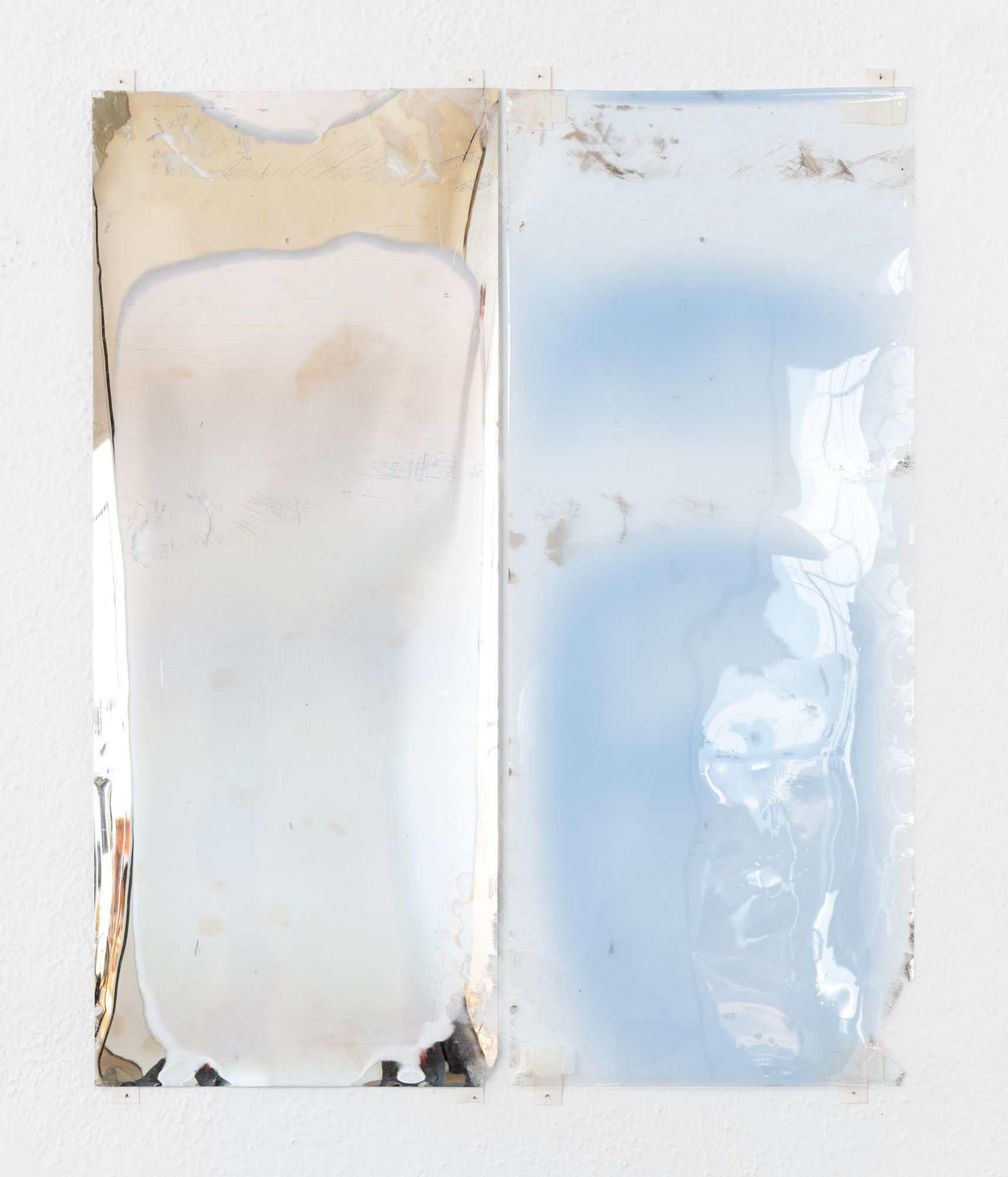 Peeled diptych #2