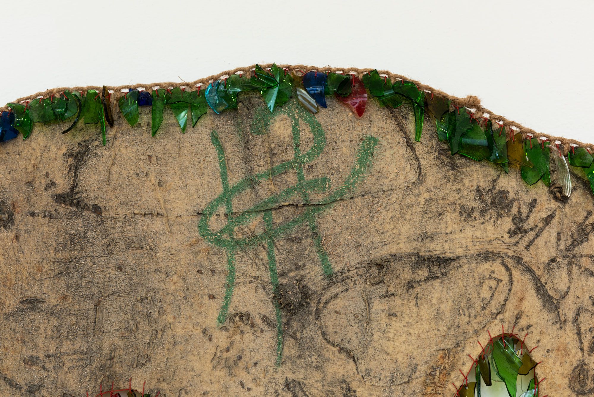 Eddie Rodolfo Aparicio, Hojas de Vidrio (Volcán Guazapa), detail