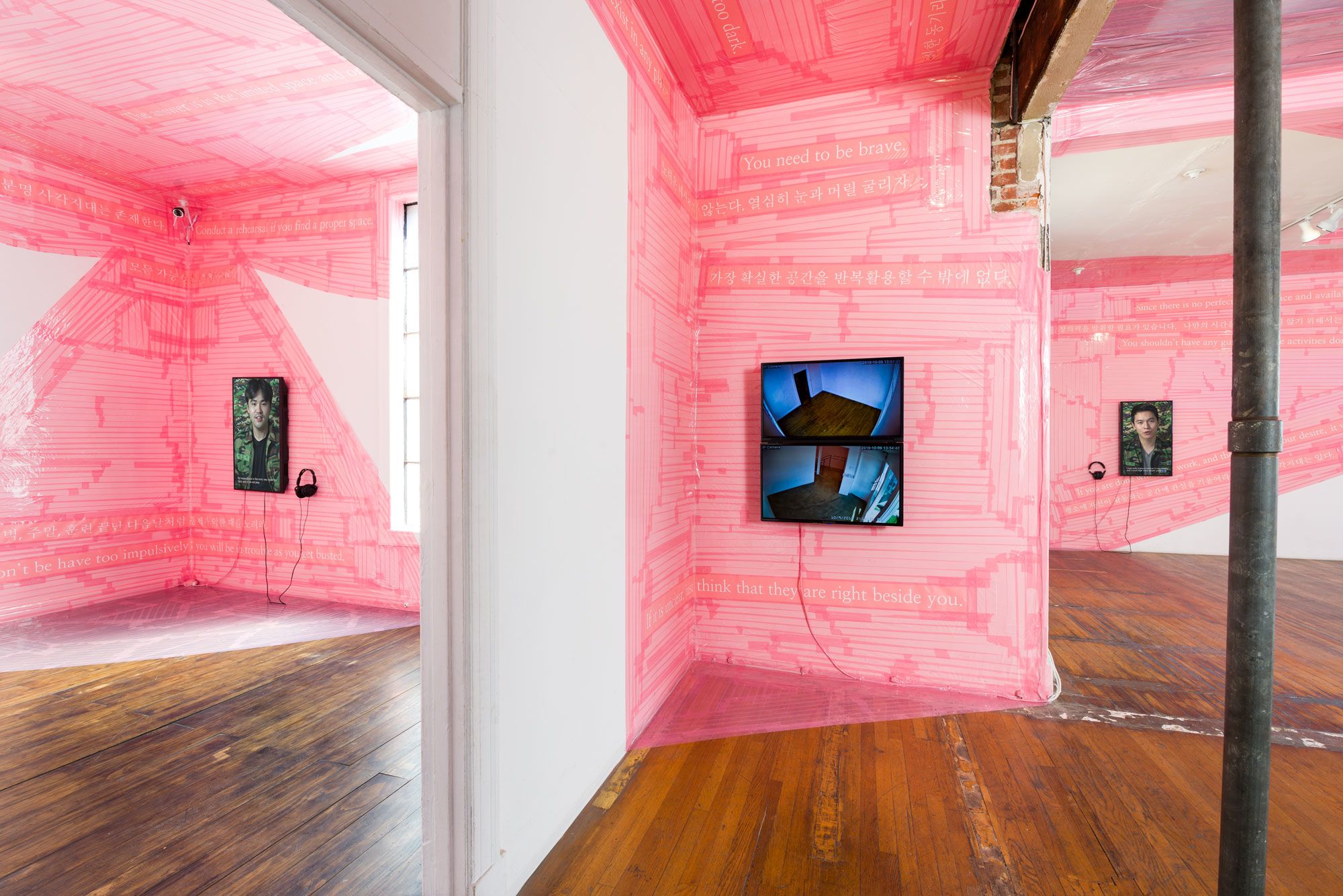 Installation view