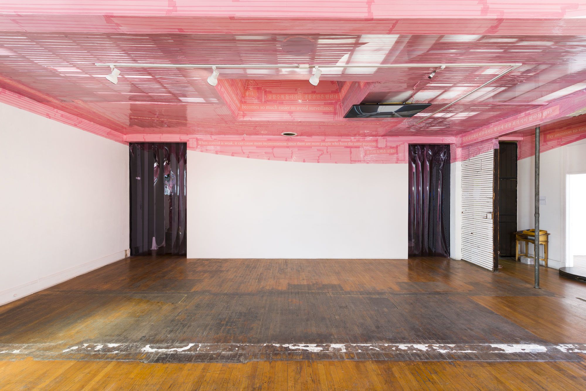 Installation view