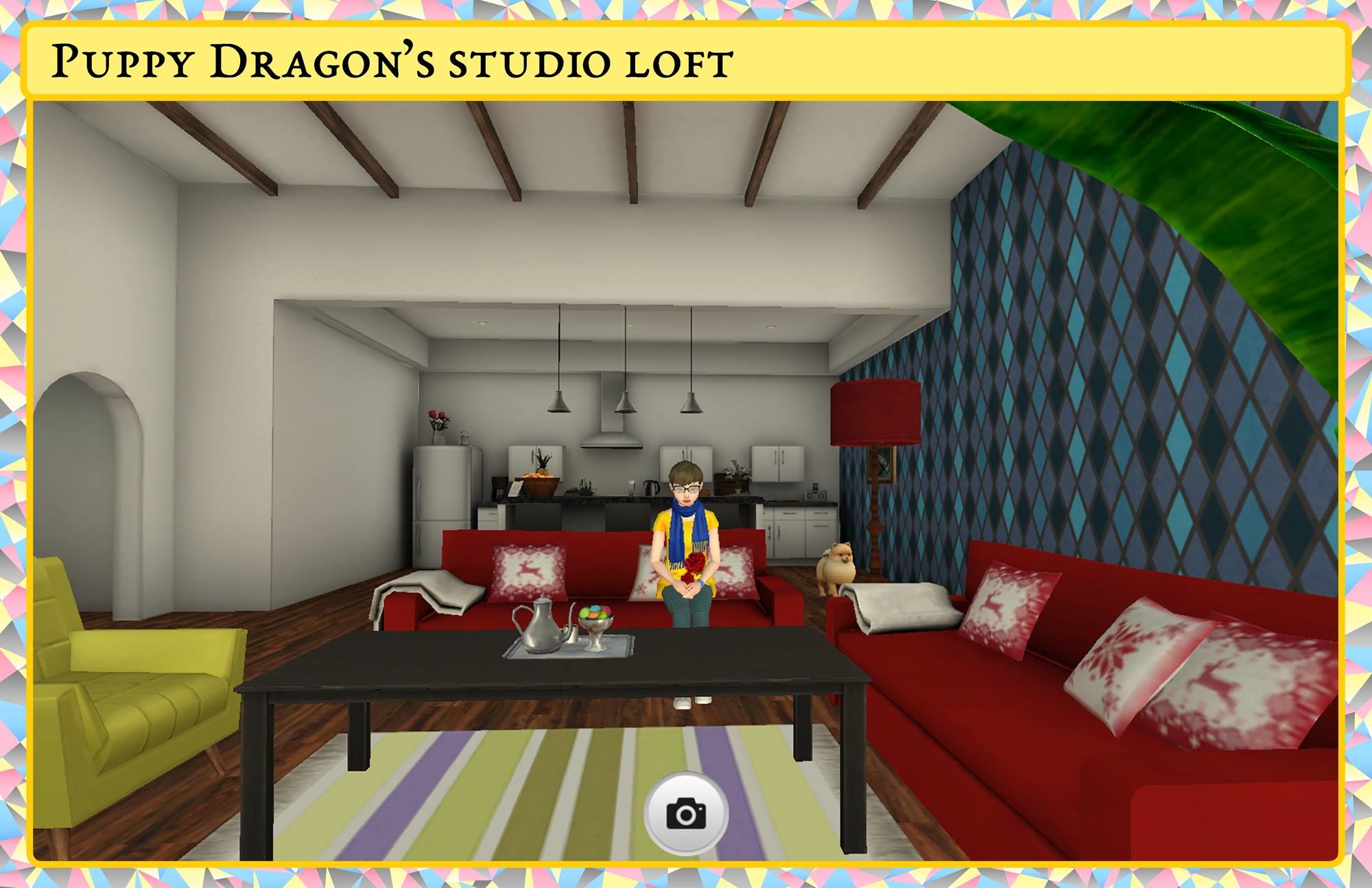 Puppy Dragon's studio loft