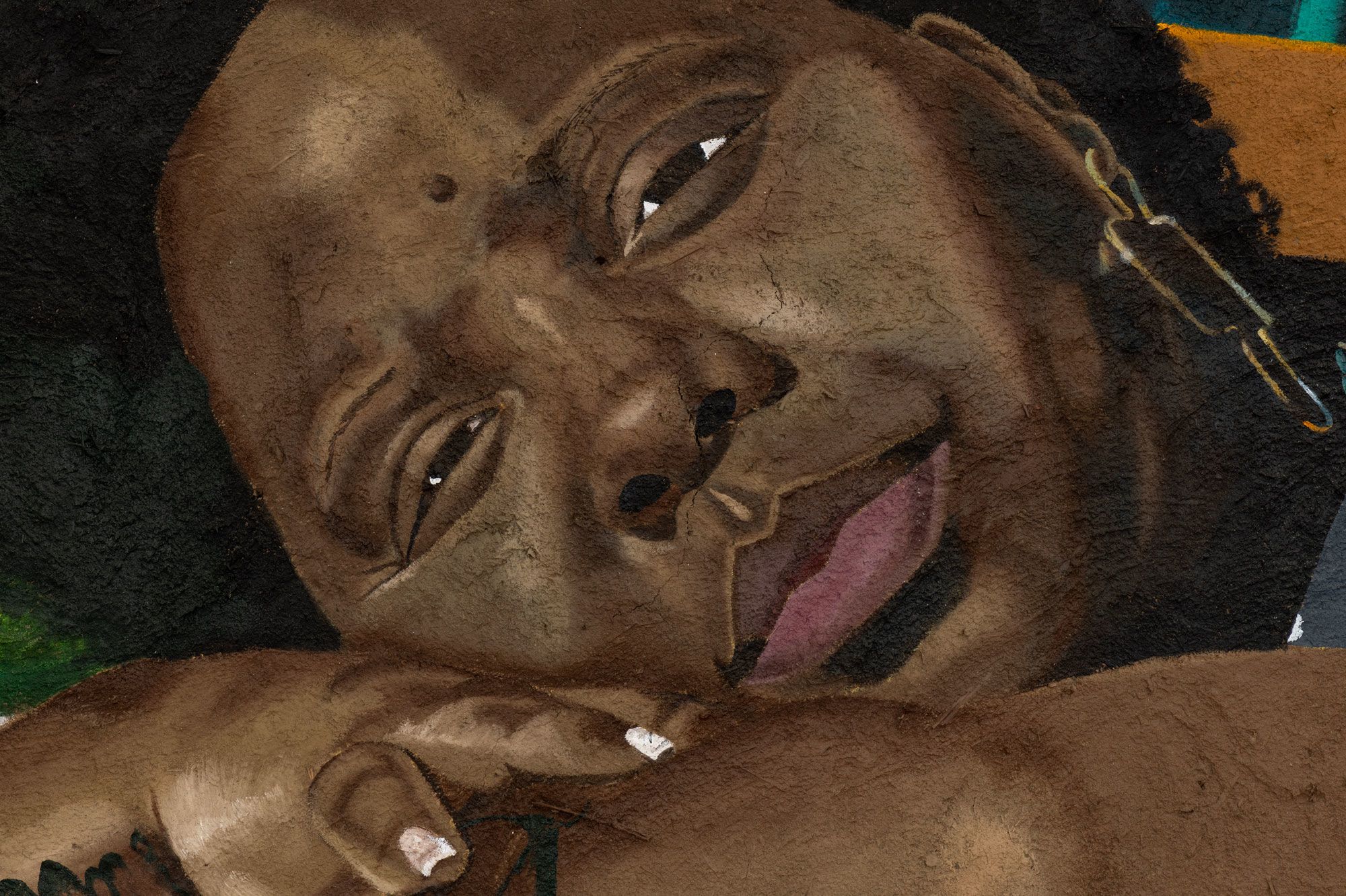 big chillin with Patrisse, detail